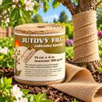 Jutový filc - Prírodná ochrana pôdy, koreňov a rastlín 300g 0,15x4m